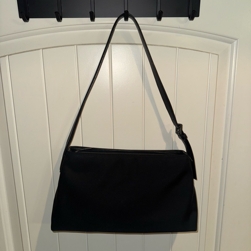 COACH New York Bag Mercer Zip Jet Black 7406 Fabric leather